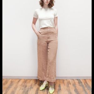 Esby Val crop pant in pecan